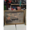 HUILE SUR TOILE MARINE 