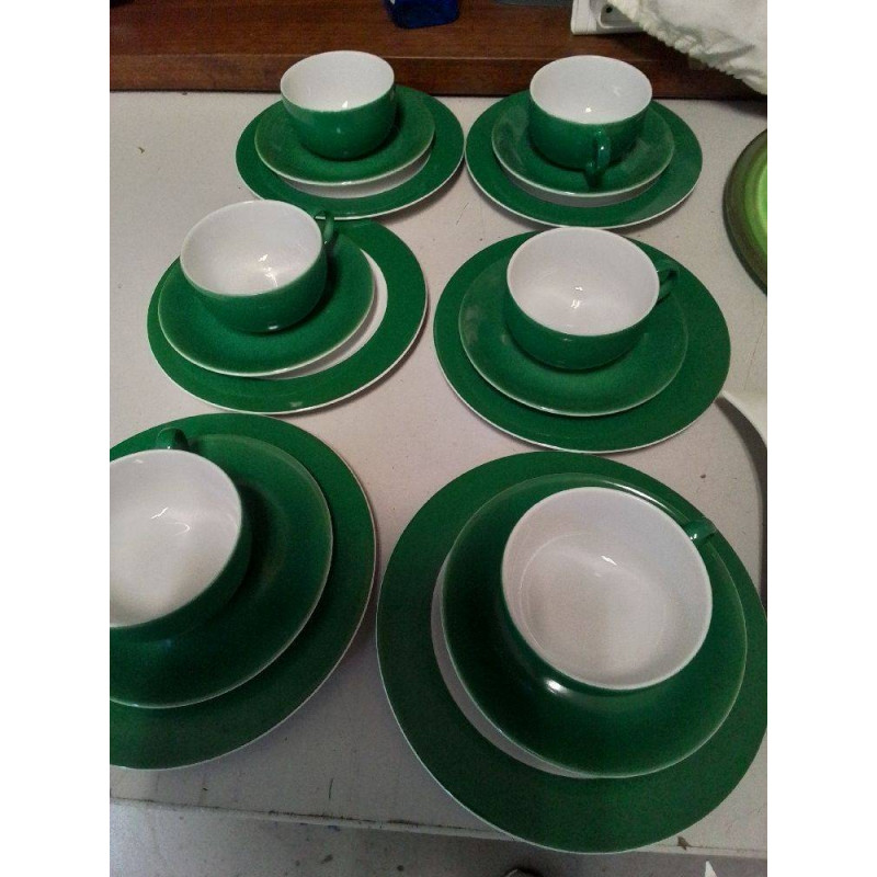 LOT TASSES PORCELAINE INGRES WEISS