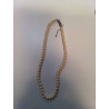 COLLIER PERLES ET ARGENT 925