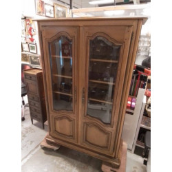 BIBLIOTHÈQUE 2 PORTES CHENE...