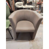 FAUTEUIL CLUB BRUN