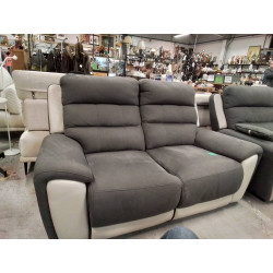 CANAPÉ GRIS 2 PLACES RELAX...