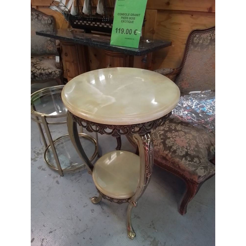 SELLETTE LAITON ET ONYX 