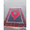 TAPIS LAINE ORIENTAL TON ROUGE 240X160