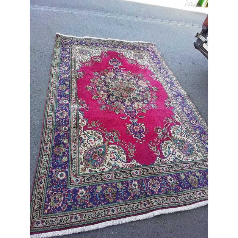 TAPIS D\'ORIENT TON ROUGE 310X200