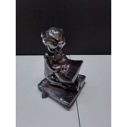 STATUETTE ENFANT SIGNÉE BB