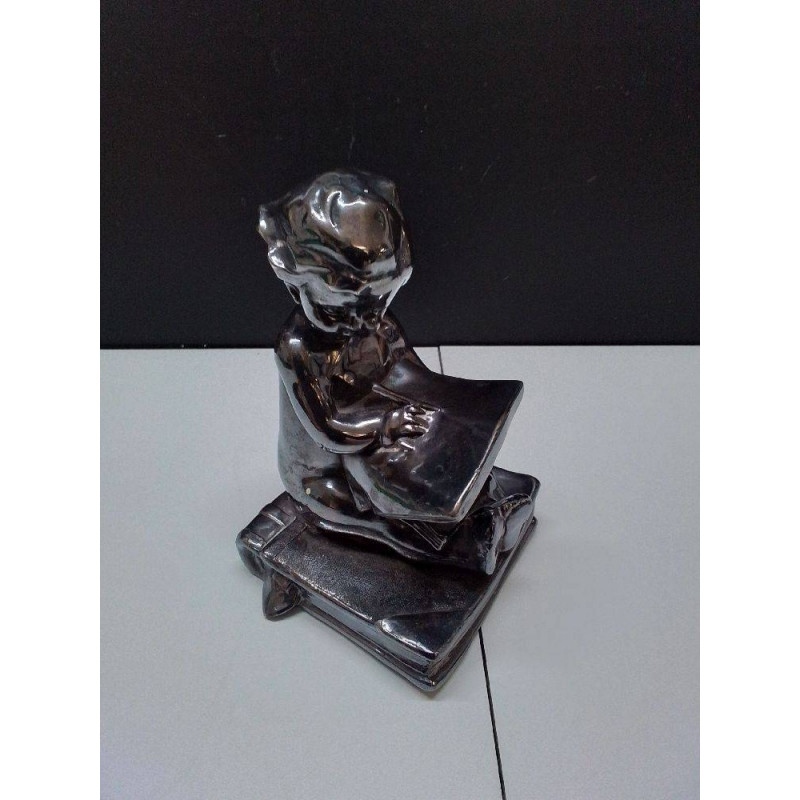 STATUETTE ENFANT SIGNÉE BB
