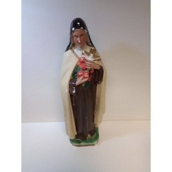 VIERGE PLATRE POLYCHROME