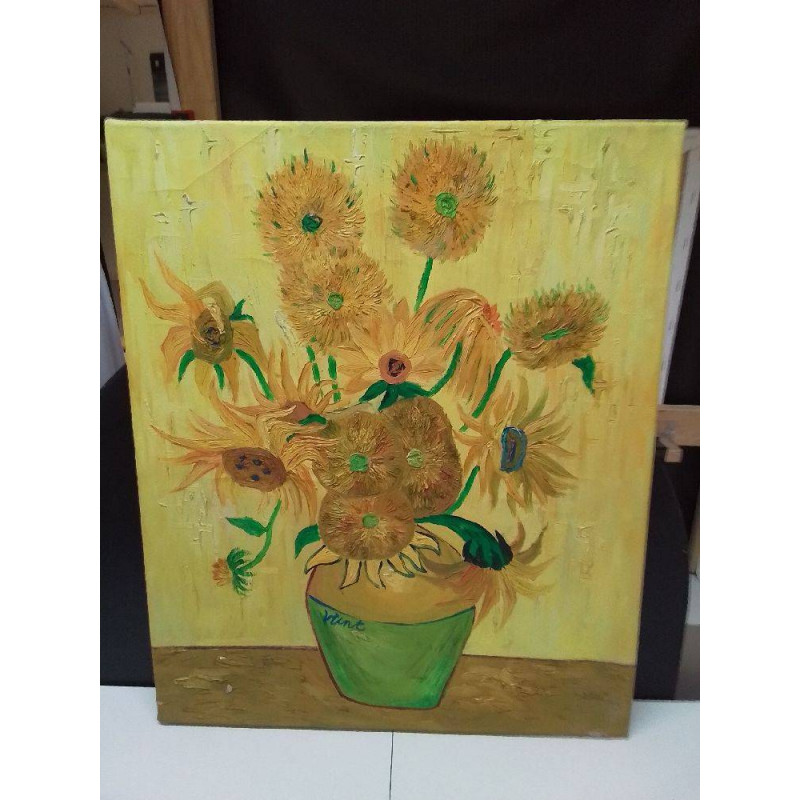 REPRODUCTION VAN GOGH TOURNESOLS 