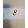 PAIRE DE BOUCLES D’OREILLE FANTAISIE 