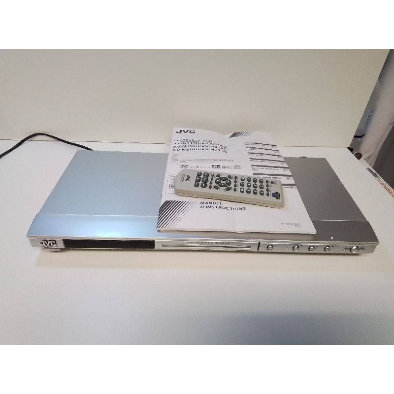 LECTEUR DVD JVC + TÉLÉCOMMANDE 