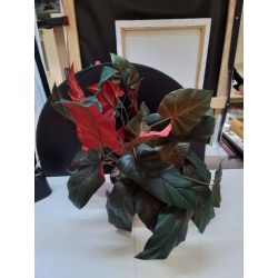 VASE STYLE ARGENTÉ +...