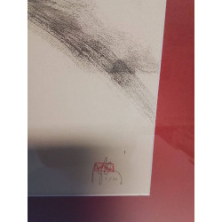 LITHOGRAPHIE BALLERINE 