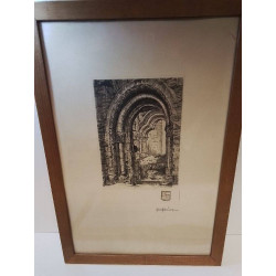 GRAVURE CHATEAU DE VIANDEN...