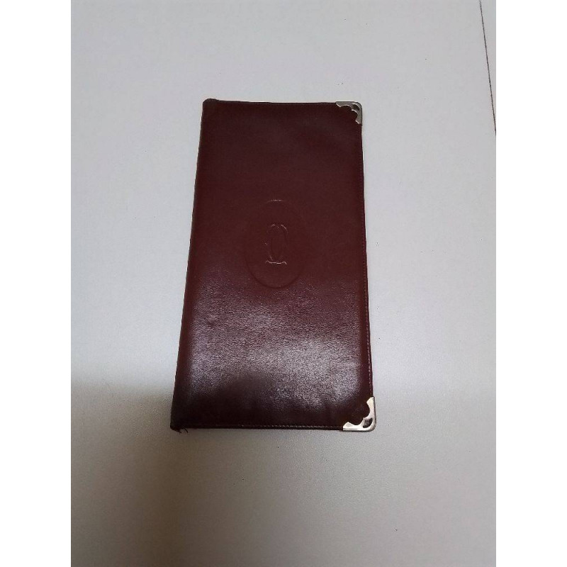 POCHETTE DOCUMENTS CARTIER EN L’ÉTAT 