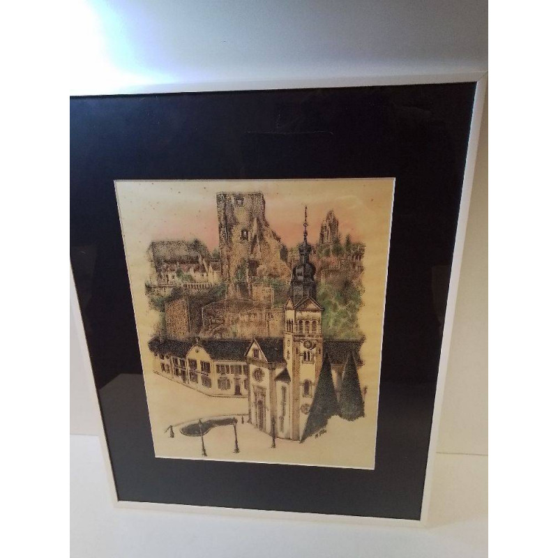 GRAVURE LUXEMBOURG HOSS