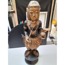 SCULPTURE BOIS BIRMANE EN...