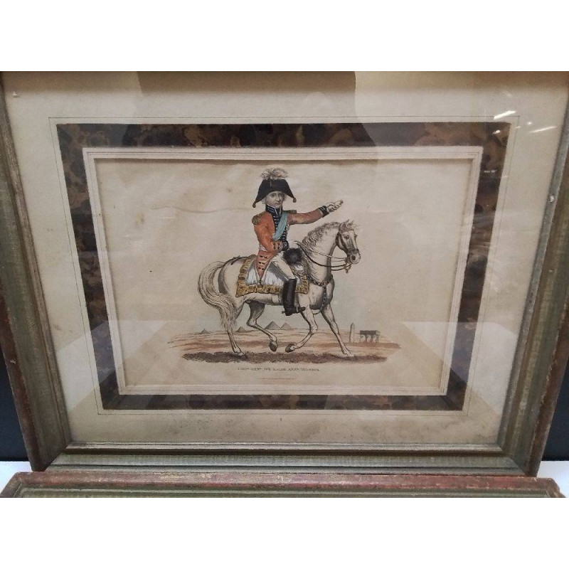 IMPRESSION ANCIENNE CAVALIER 