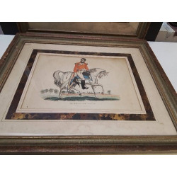 IMPRESSION ANCIENNE CAVALIER 