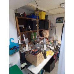 SUSPENSION ANCIENNE METAL...