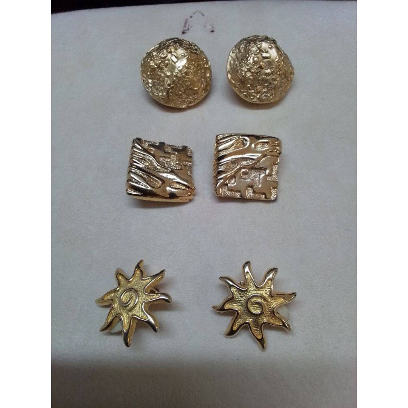 CLIPS D\'OREILLES DORÉ 