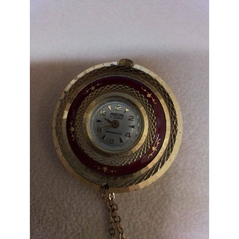 MONTRE PENDENTIF MORTIMA MÉCANIQUE 