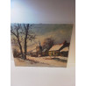 HUILE SUR TOILE PAYSAGE ENNEIGÉ 