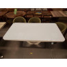 TABLE MODERNE BLANCHE VARIANO 