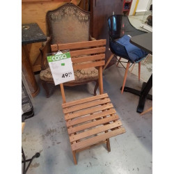 CHAISE PLIANTE BOIS 