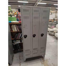 VESTIAIRE 3 PORTES METAL 