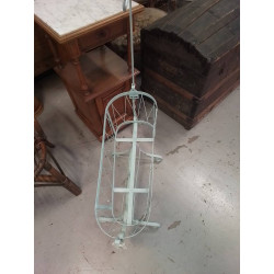 LIT ANCIEN METAL VERT 