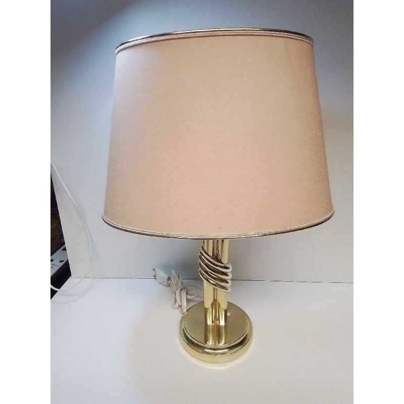 LAMPE A POSER PIED DORÉ 