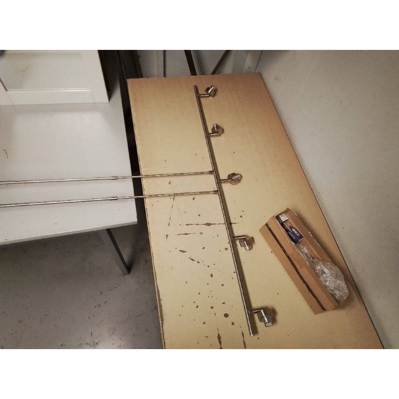 SUSPENSION 5 FEUX REGLABLE + GLOBES 