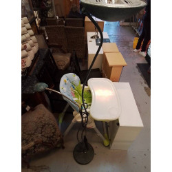 LAMPADAIRE METAL VERT 