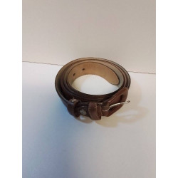 CEINTURE CUIR BRUN LONGCHAMP 