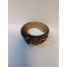CEINTURE CUIR BRUN LONGCHAMP 