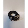 CEINTURE CUIR NOIR TRUSSARDI