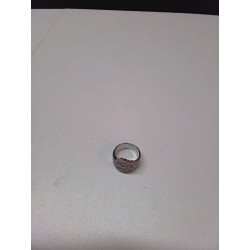 BAGUE ARGENT A STRASS 
