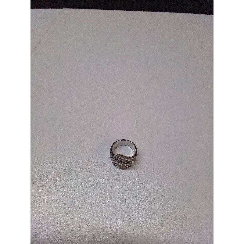 BAGUE ARGENT A STRASS 