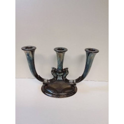 BOUGEOIR MÉTAL ARGENTÉ WMF