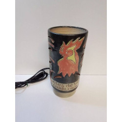 LAMPE GRES CHARLEROI SIGNÉE...