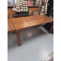 TABLE EFFET BOIS EXOTIQUE +...