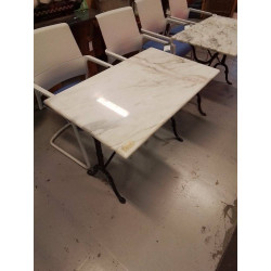 TABLE BISTROT  PIED METAL...