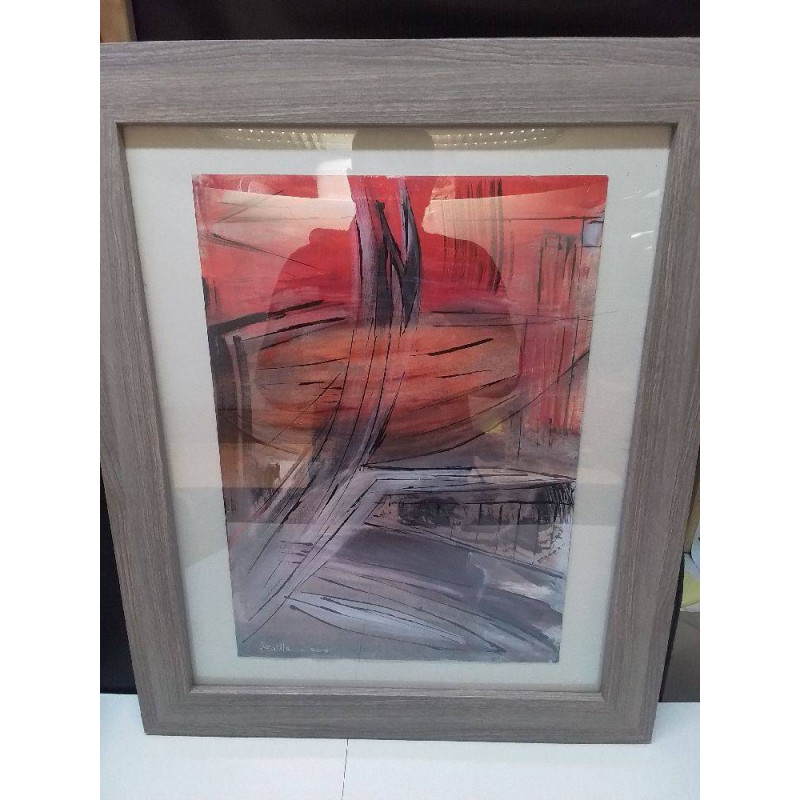 PEINTURE CONTEMPORAINE SIGNEE BRITTA 