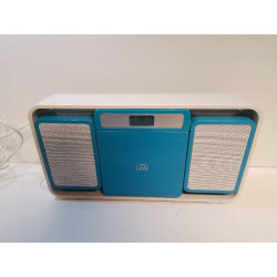 MINI CHAÎNE BIGBEN BLEUE