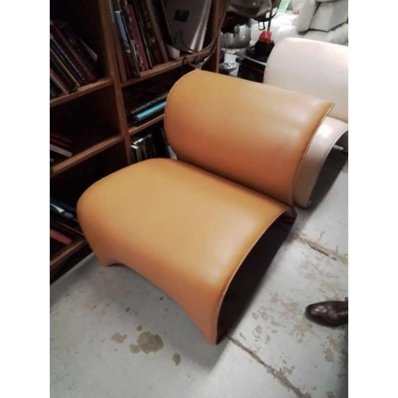 FAUTEUIL DESIGN CUIR