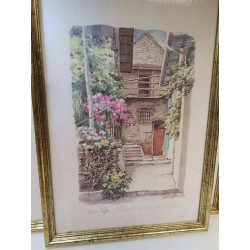 REPRODUCTION AQUARELLE...