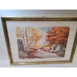 REPRODUCTION AQUARELLE MARIO CUPPA