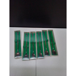 LOT CUILLÈRES METAL ARGENTÉ...