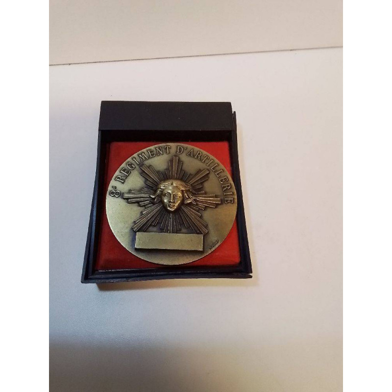 MEDAILLE 8E RÉGIMENT D’ARTILLERIE
